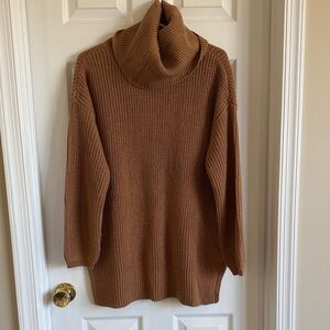 VERO MODA Sayla Cowl Neck Tunic Sweater